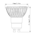 La puissance élevée 5w pas cher a mené l&#39;éclairage spot GU10 ampoules 100-240v dans 30degree et 120degree